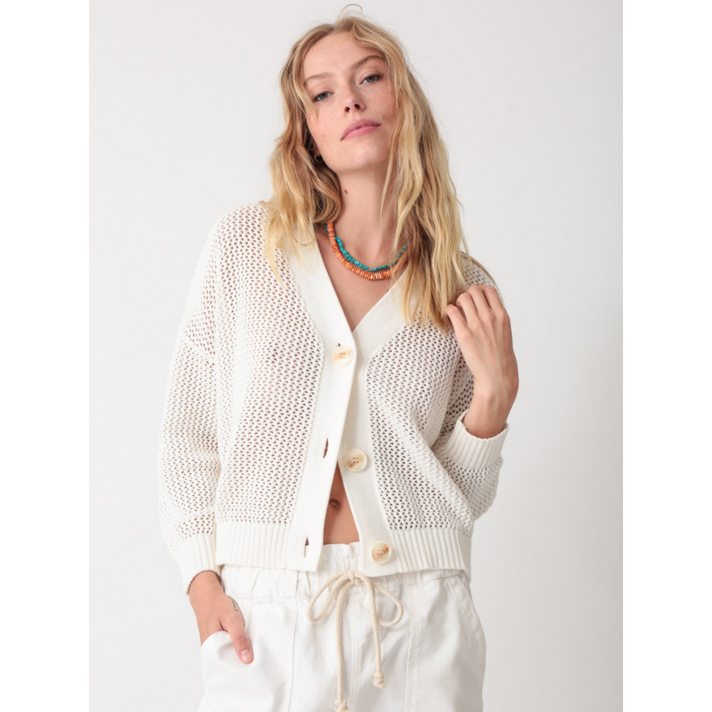 Ladies Electric & Rose Electric & Rose Katie Crochet Cardigan