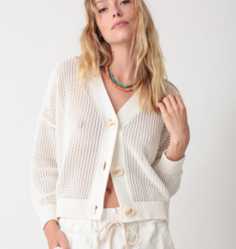 Ladies Electric & Rose Electric & Rose Katie Crochet Cardigan