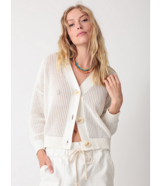 Ladies Electric & Rose Electric & Rose Katie Crochet Cardigan