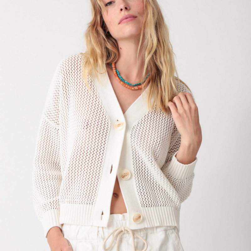 Ladies Electric & Rose Electric & Rose Katie Crochet Cardigan