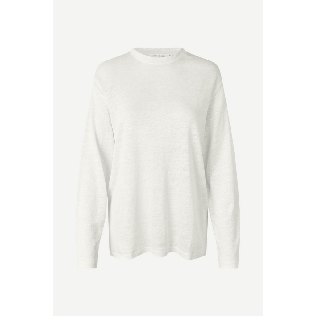 SAMSOE SAMSOE Sadove LS Linen Tee