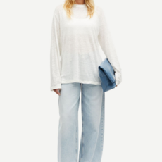 SAMSOE SAMSOE Sadove LS Linen Tee