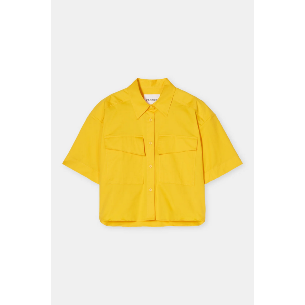 CLOSED Utility SS Crop Shirt