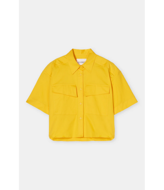 CLOSED Utility SS Crop Shirt