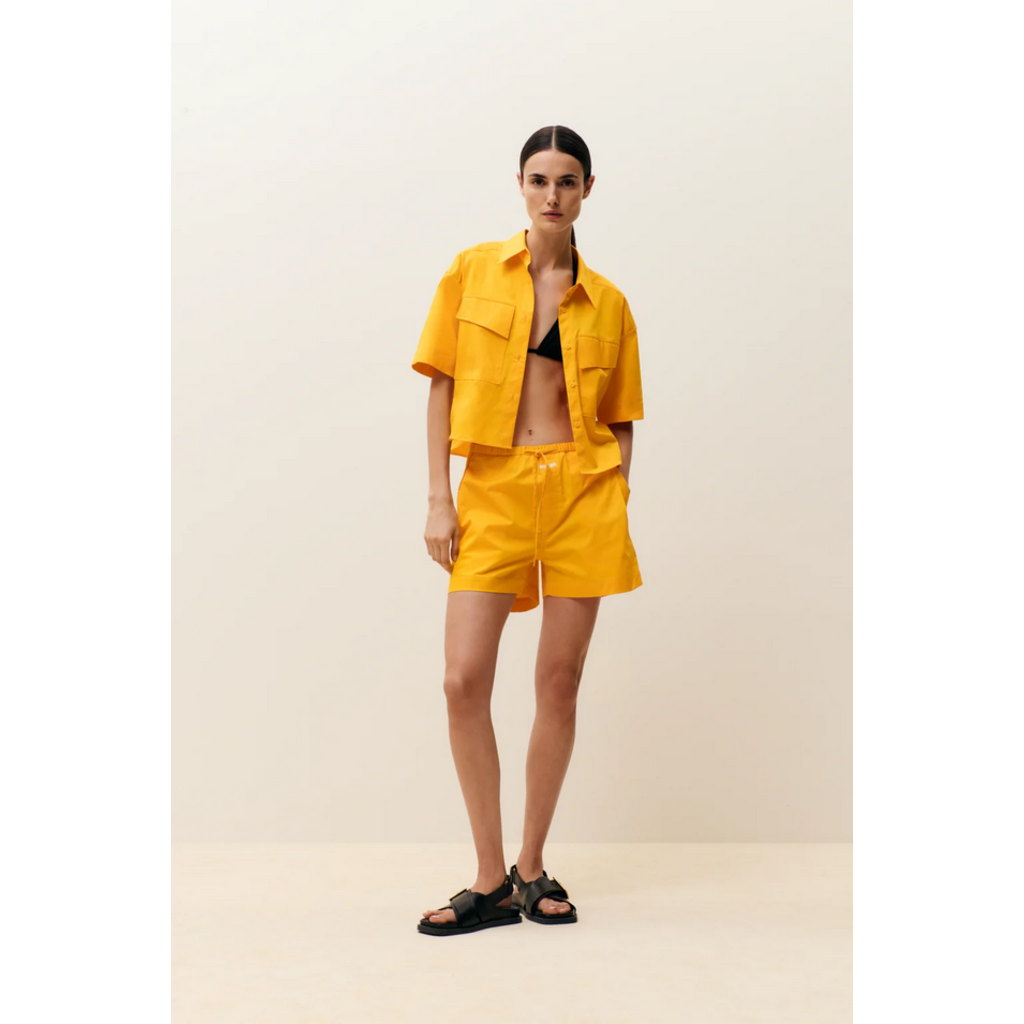 CLOSED Utility SS Crop Shirt