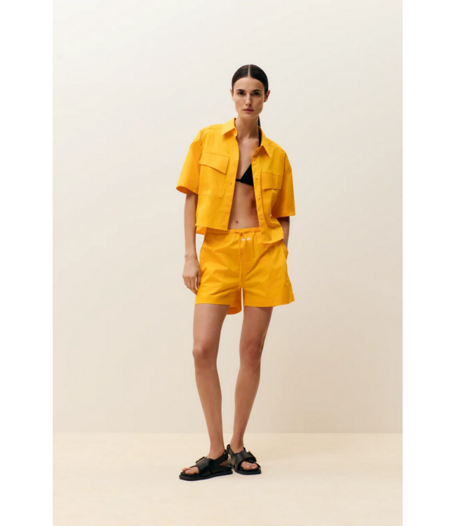 CLOSED Utility SS Crop Shirt