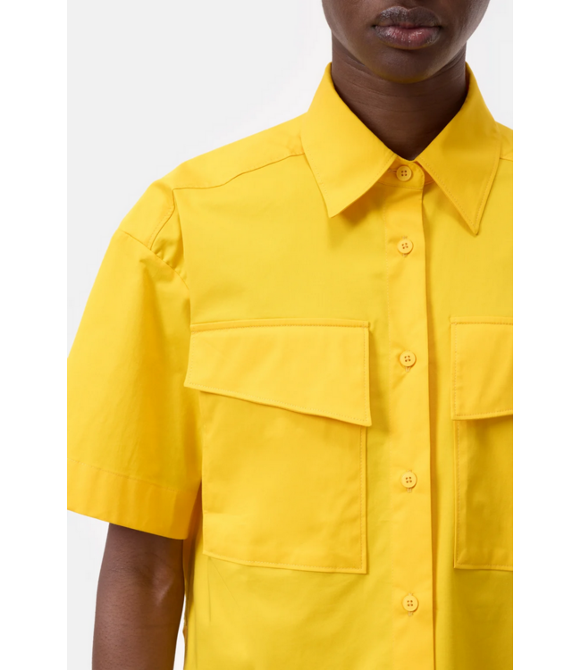 CLOSED Utility SS Crop Shirt