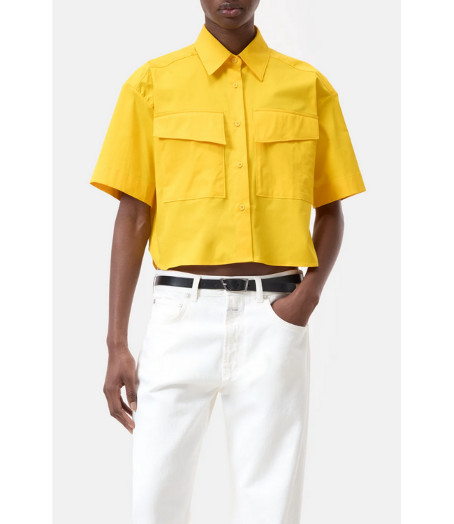 CLOSED Utility SS Crop Shirt