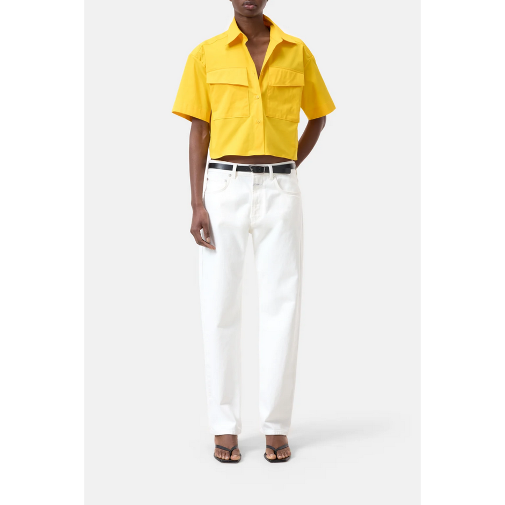CLOSED Utility SS Crop Shirt