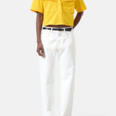 CLOSED Utility SS Crop Shirt