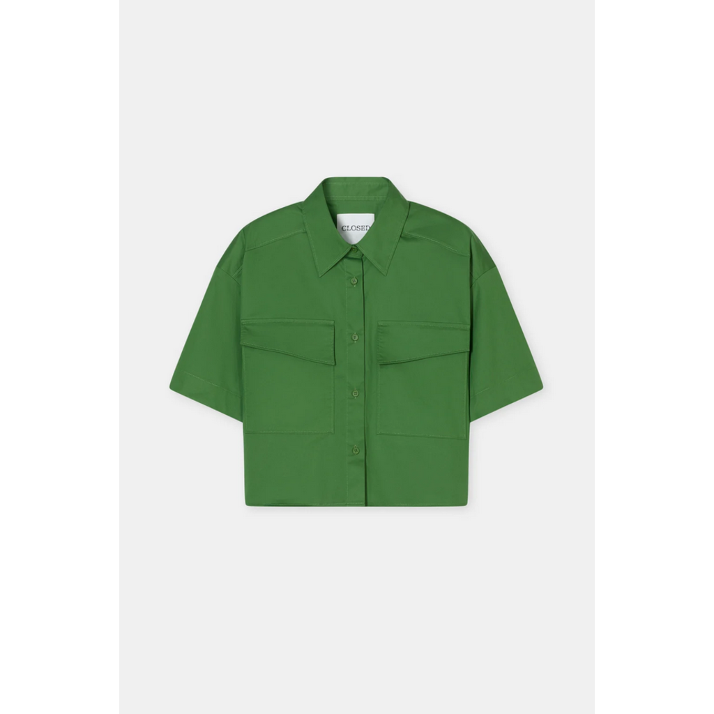 CLOSED Utility SS Crop Shirt