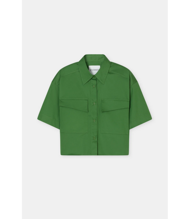 CLOSED Utility SS Crop Shirt