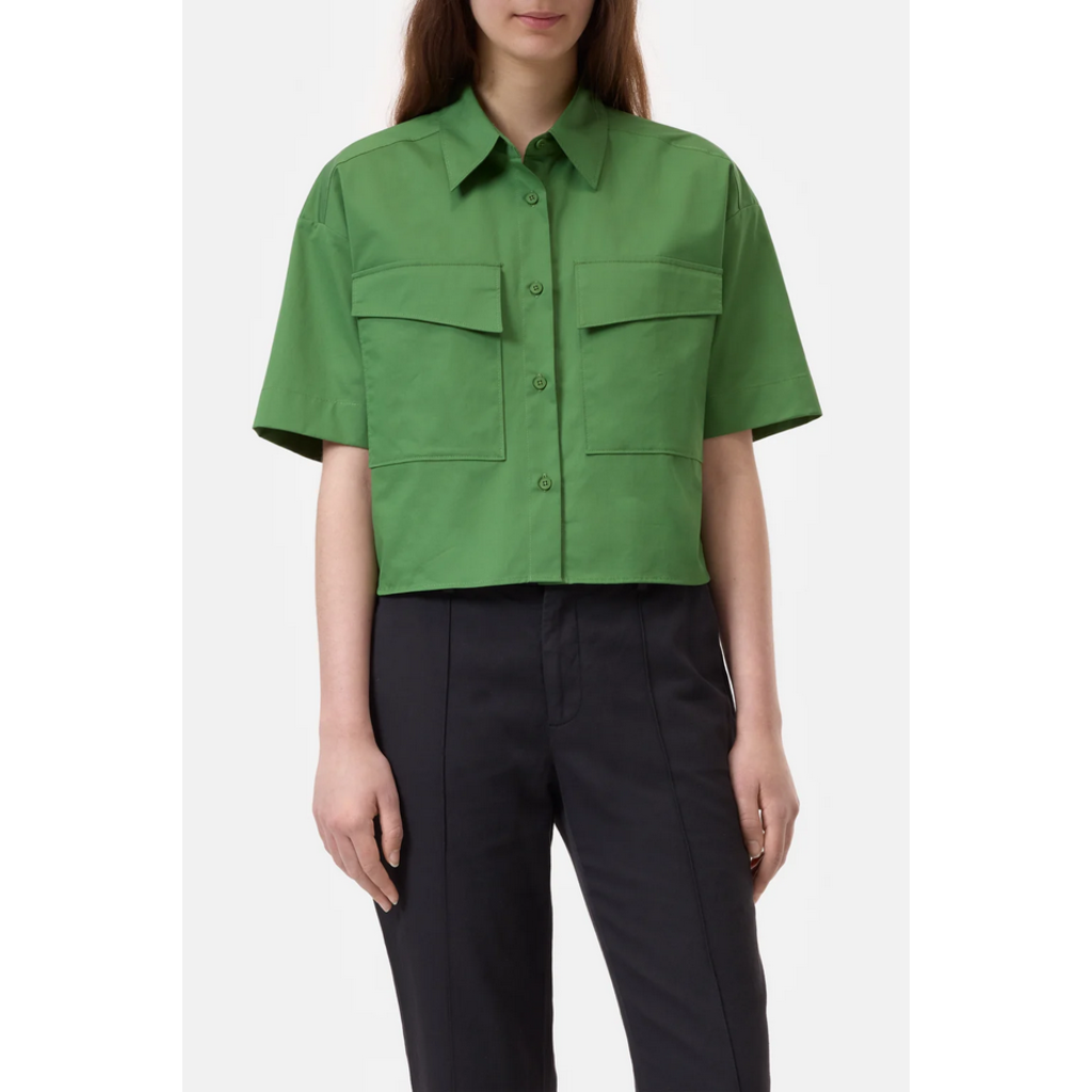 CLOSED Utility SS Crop Shirt