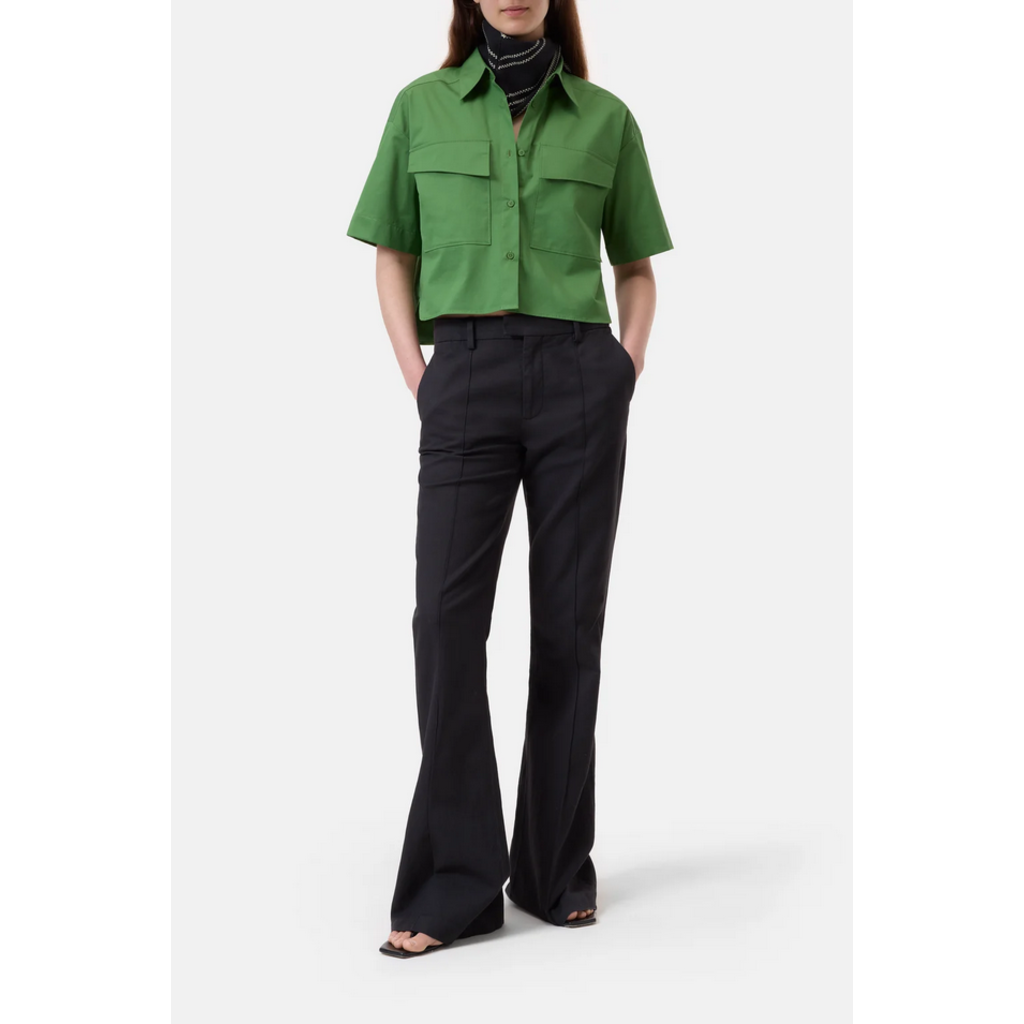 CLOSED Utility SS Crop Shirt
