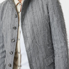 John Varvatos John Varavtos Ann Slim Cut-Away Jacket