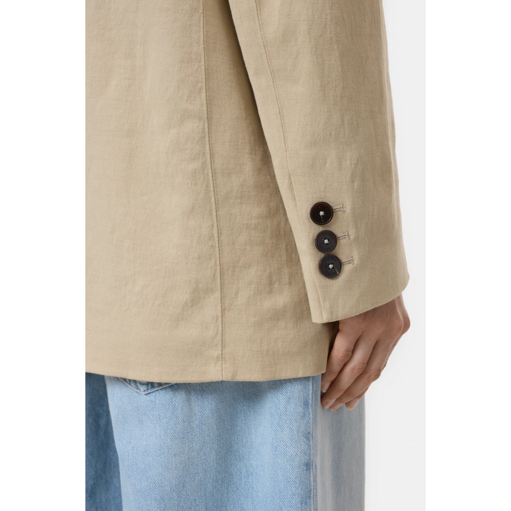 CLOSED Cotton Linen Blend Blazer
