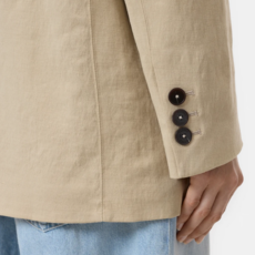 CLOSED Cotton Linen Blend Blazer