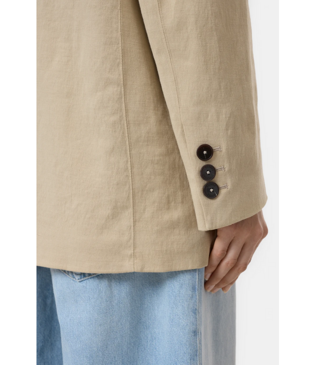 CLOSED Cotton Linen Blend Blazer