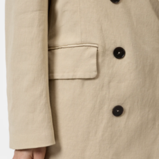 CLOSED Cotton Linen Blend Blazer