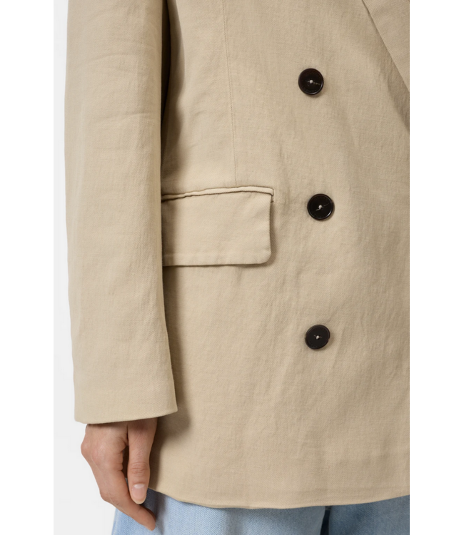 CLOSED Cotton Linen Blend Blazer