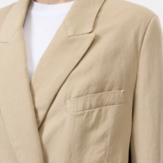 CLOSED Cotton Linen Blend Blazer