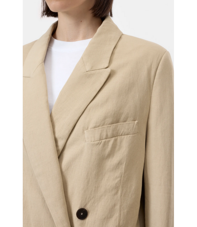 CLOSED Cotton Linen Blend Blazer