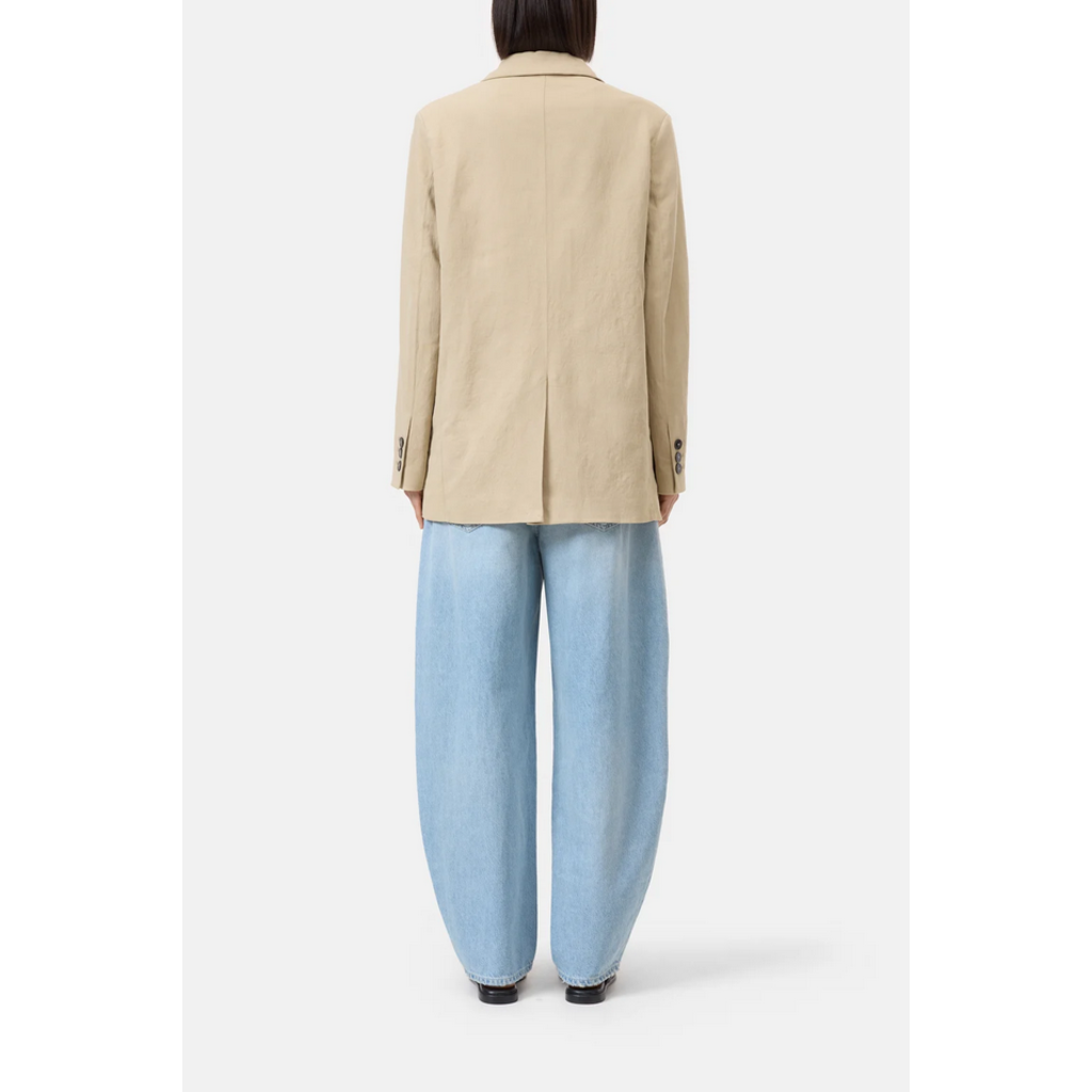 CLOSED Cotton Linen Blend Blazer