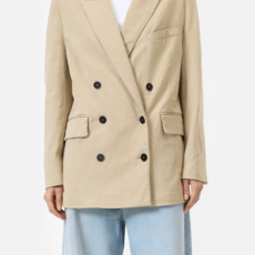 CLOSED Cotton Linen Blend Blazer