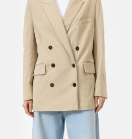 CLOSED Cotton Linen Blend Blazer