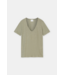 CLOSED SS Linen V-Neck Tee