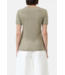 CLOSED SS Linen V-Neck Tee