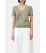 CLOSED SS Linen V-Neck Tee