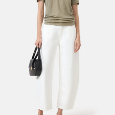 CLOSED SS Linen V-Neck Tee