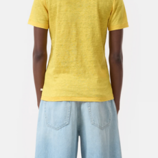 CLOSED SS Linen V-Neck Tee