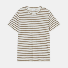 CLOSED SS Stripe Linen Crew