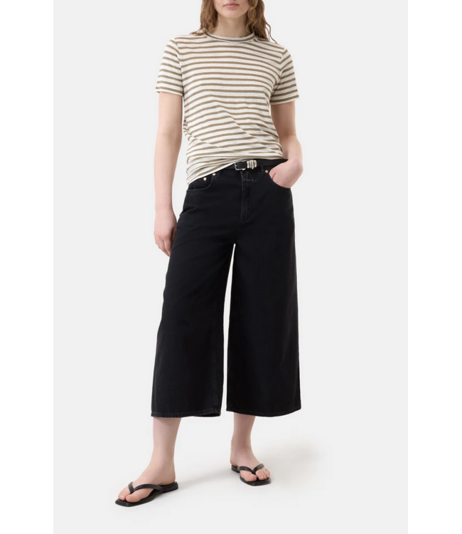 CLOSED SS Stripe Linen Crew