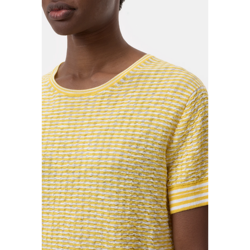 CLOSED SS Knit Stripe Crew