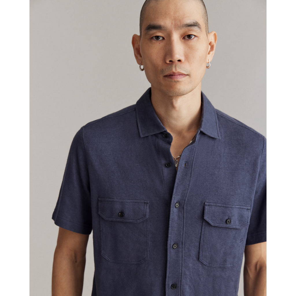 Billy Reid Billy Reid Hemp Knit Shirt