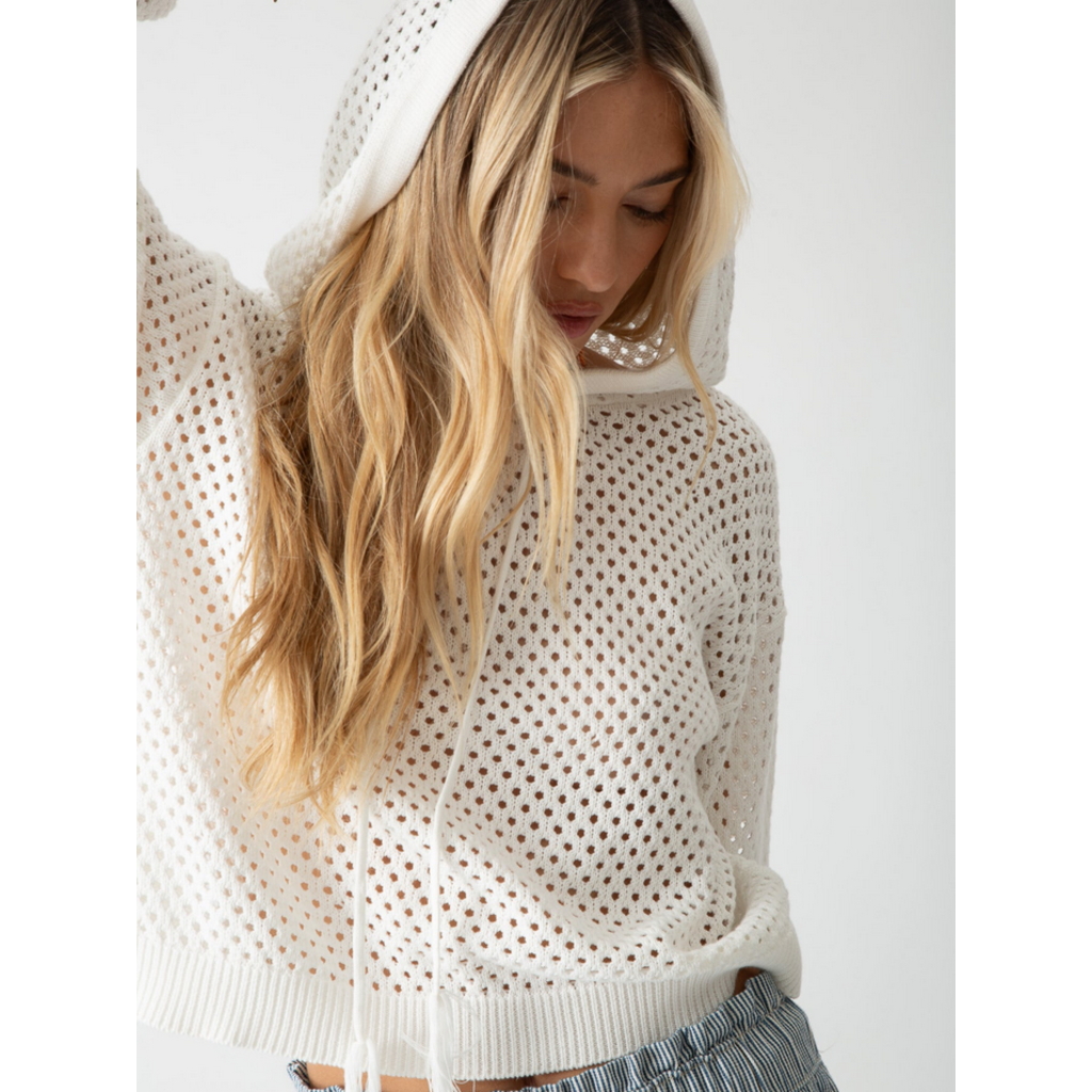 Ladies Electric & Rose Electric & Rose Joli Knit Hoodie