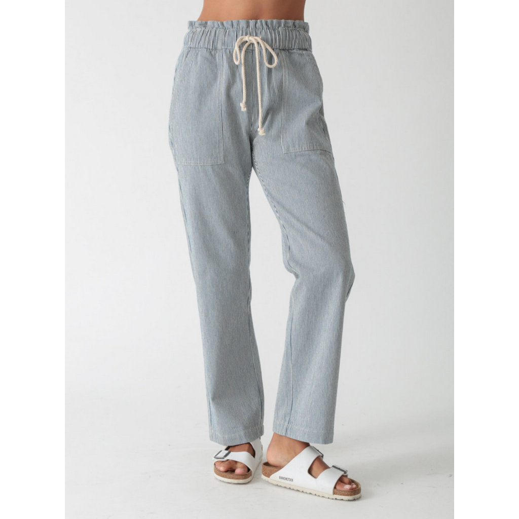 Ladies Electric & Rose Electric & Rose Stripe Easy Pant