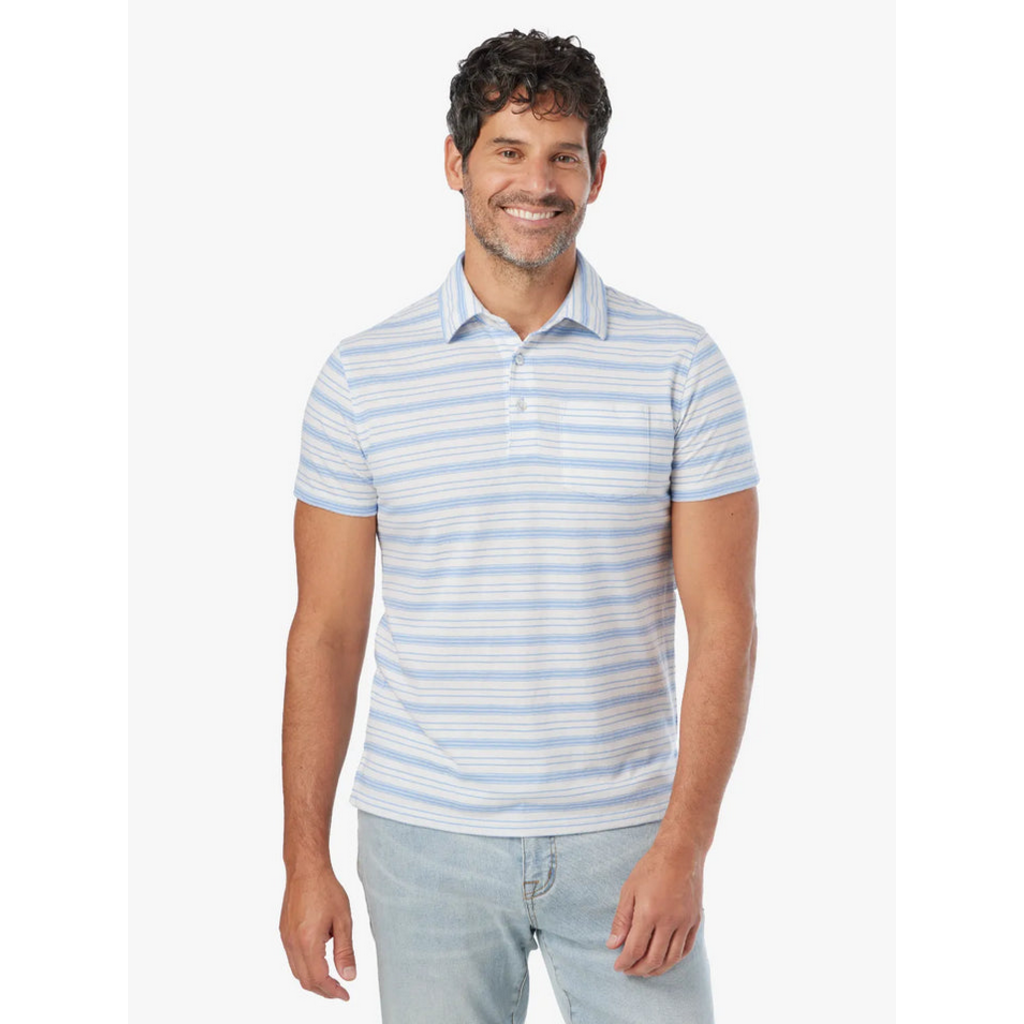 FAIR HARBOR Fair Harbor Kismet Stripe Polo