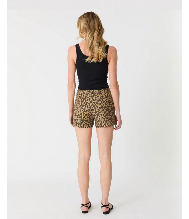 Ladies Level 99 Level 99 Jolene Leopard Short