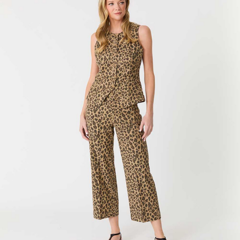 Ladies Level 99 Level 99 Annabelle Wide Leg Trouser