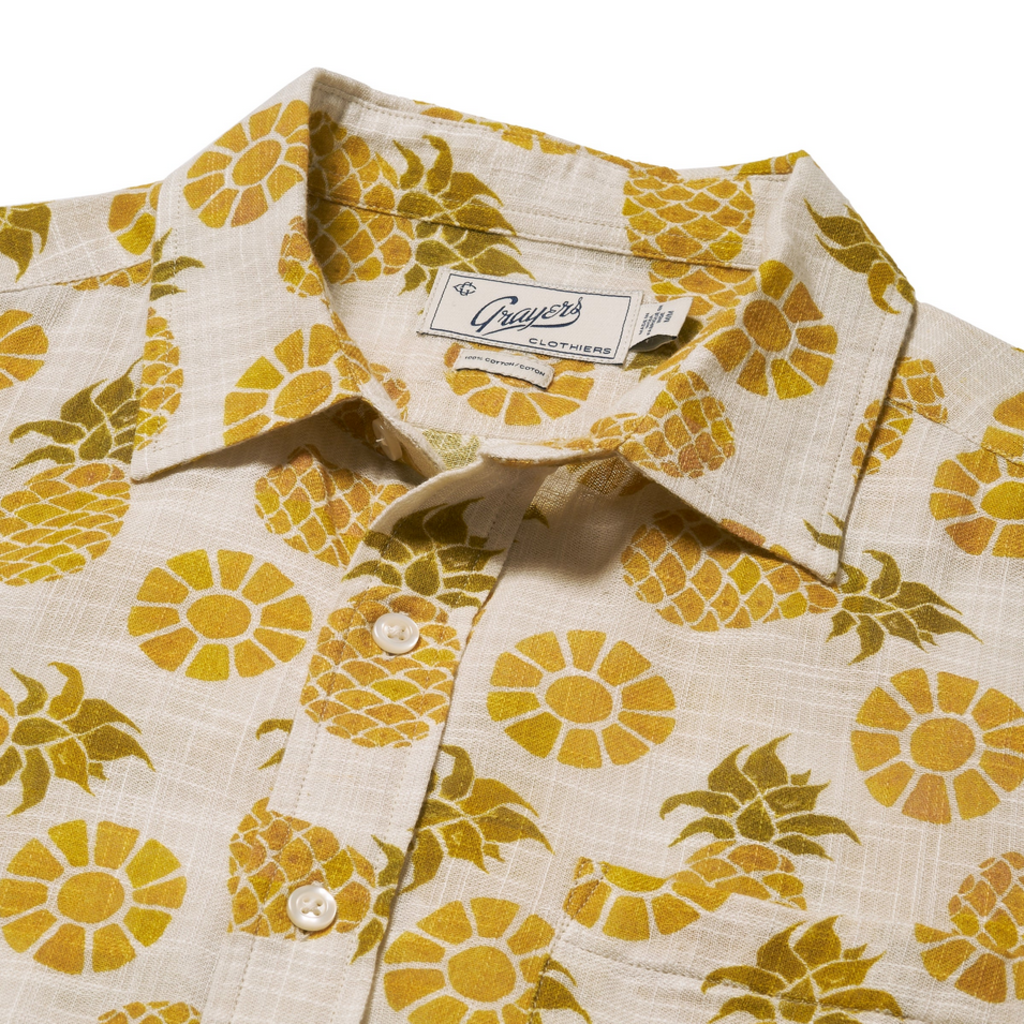 Grayers America Inc. Grayers Madras Print SS Shirt