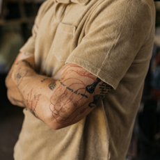 Kato KATO Club Knit SS Polo