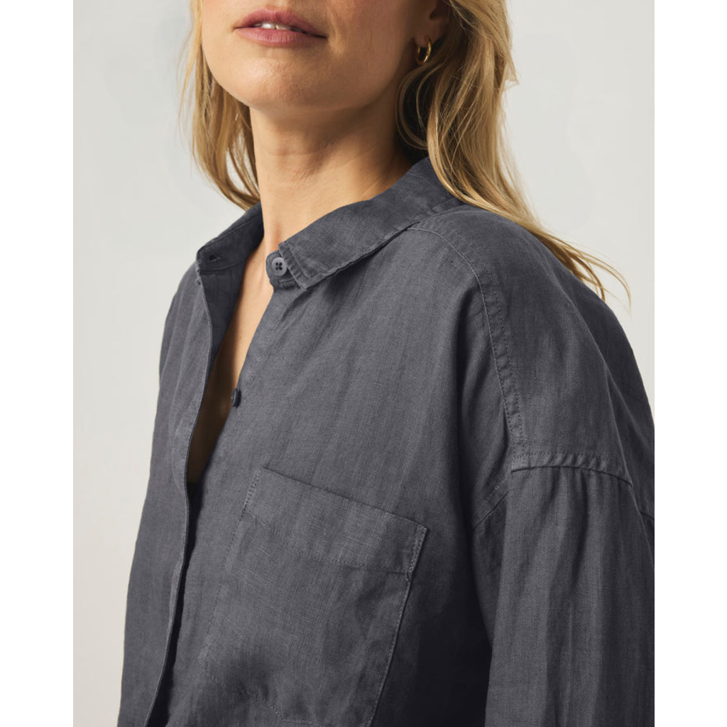 Ladies SPLENDID SPLENDID Stella Linen Button Down