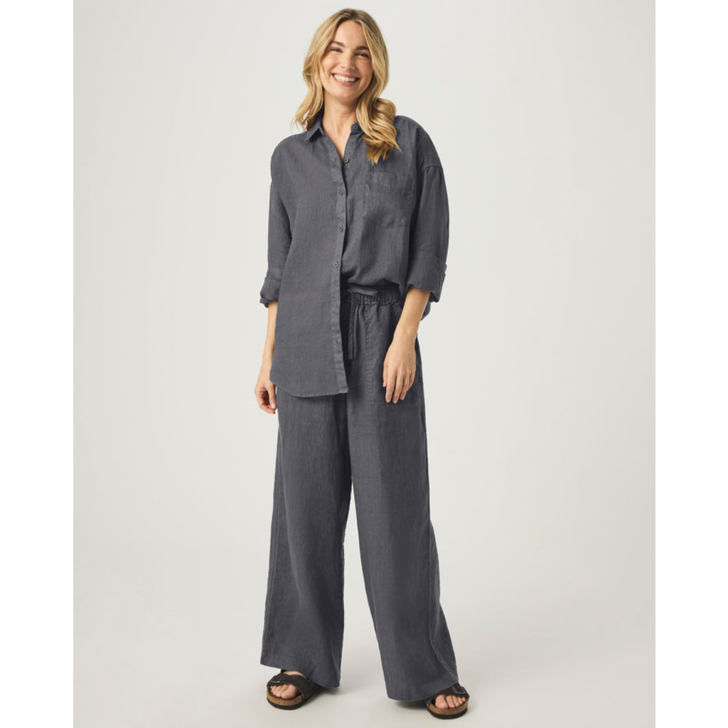 Ladies SPLENDID SPLENDID Stella Linen Button Down