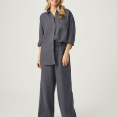 Ladies SPLENDID SPLENDID Stella Linen Button Down