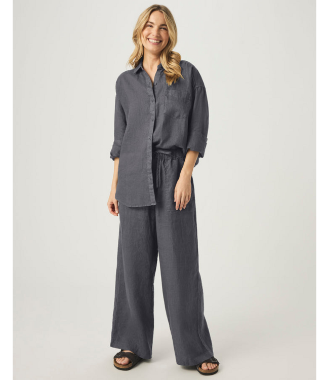 Ladies SPLENDID SPLENDID Stella Linen Button Down