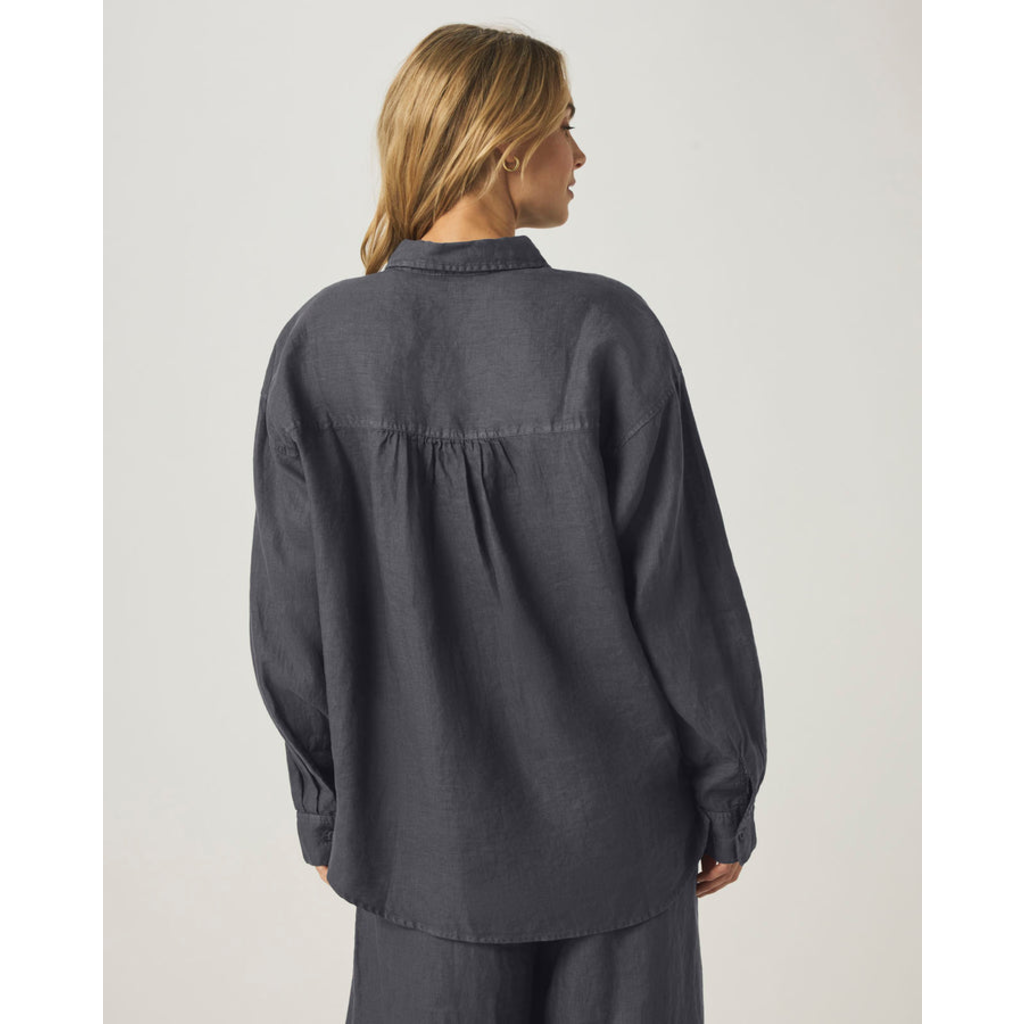 Ladies SPLENDID SPLENDID Stella Linen Button Down